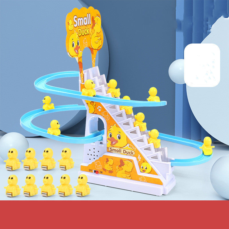 Little Duck Climbing Stairs Toy