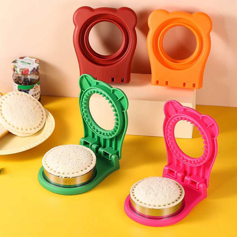 DIY uncrustable sandwich cutter Round Sandwich Kitchen Gadgets