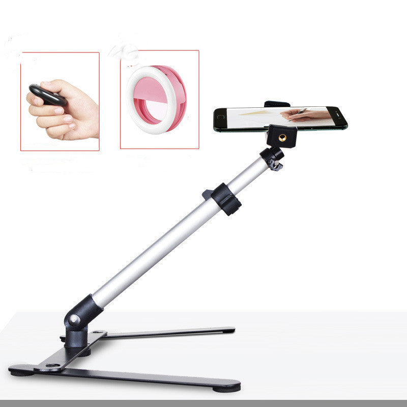 Desktop Tripod for Phone Smartphone Overhead Phone Stand for Video Shooting