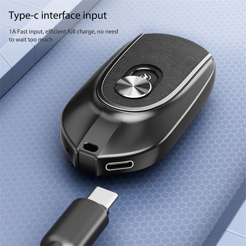 2 In 1 Mini Keychain Power Bank Keyring