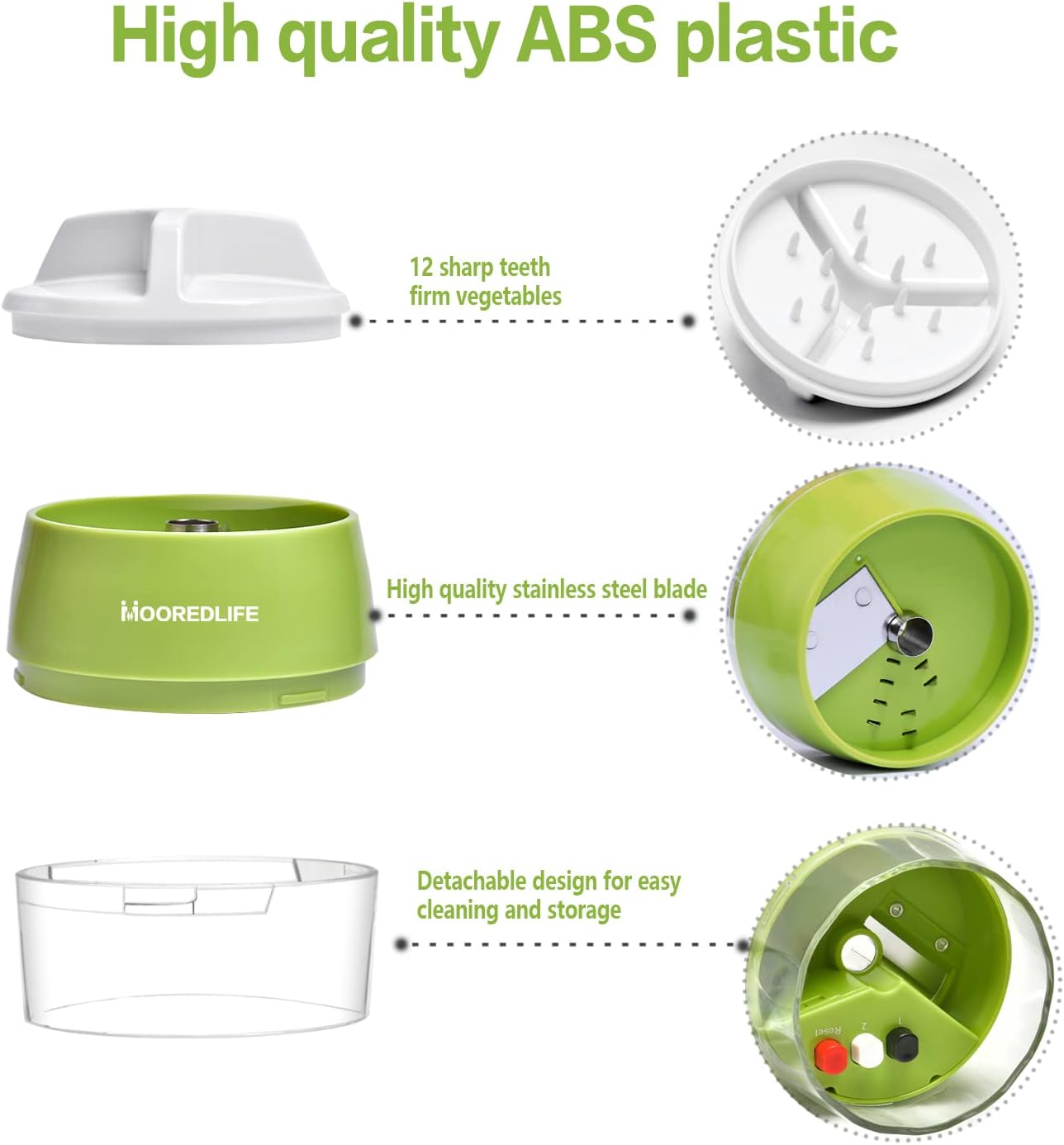 4-in-1 Handheld Spiralizer: Your Ultimate Veggie Zoodle Maker