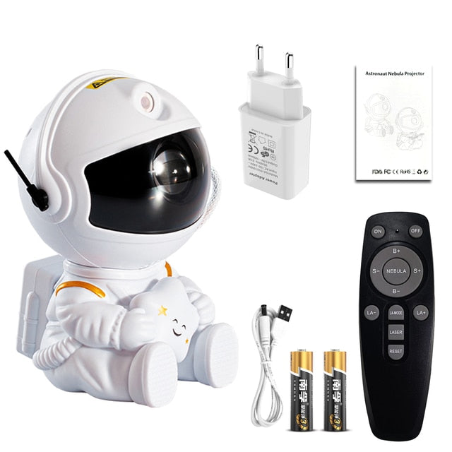 Astronaut Night Light LED Projector