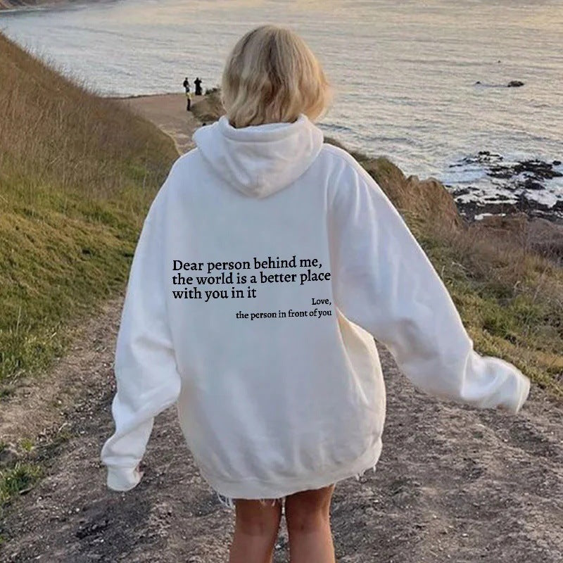 Printed Kangaroo Pocket Drawstring Unisex Hoodies