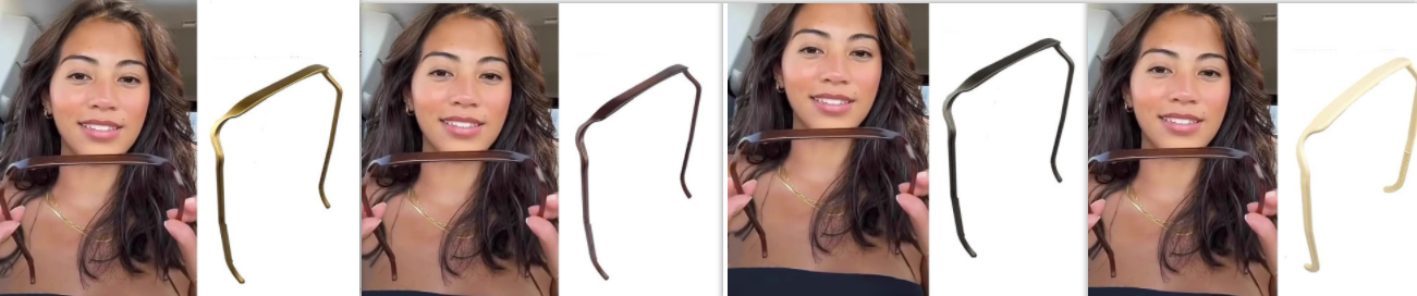 Sunglass Headband Thick/Curly/Straight Hair Headbands for Women's Hair Invisible Hair Hoop. The Perfect Fix (Multicolor)