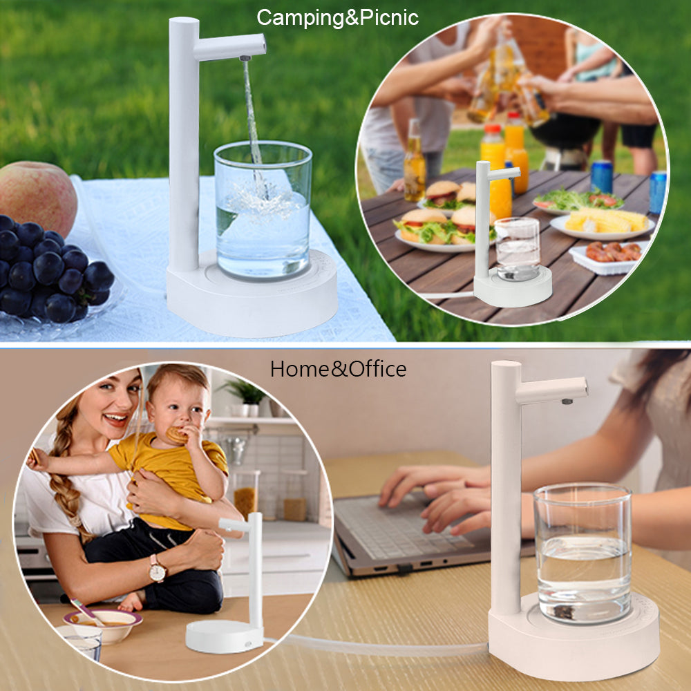 Automatic Water Bottle Pump Dispenser Rechargeable Water Pump Dispenser