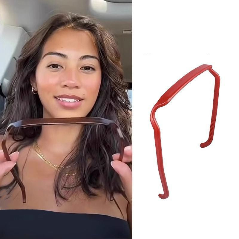 Sunglass Headband Thick/Curly/Straight Hair Headbands for Women's Hair Invisible Hair Hoop. The Perfect Fix (Multicolor)