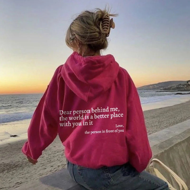 Printed Kangaroo Pocket Drawstring Unisex Hoodies