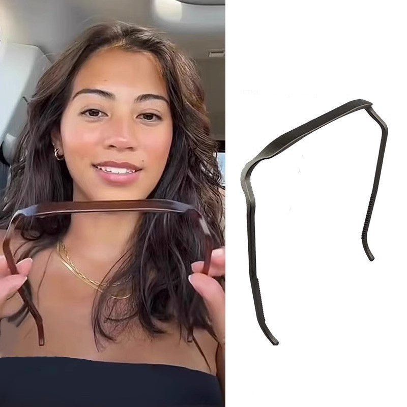 Sunglass Headband Thick/Curly/Straight Hair Headbands for Women's Hair Invisible Hair Hoop. The Perfect Fix (Multicolor)
