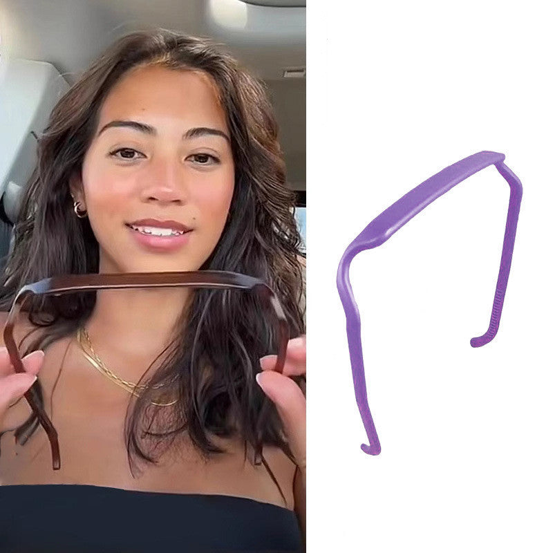 Sunglass Headband Thick/Curly/Straight Hair Headbands for Women's Hair Invisible Hair Hoop. The Perfect Fix (Multicolor)