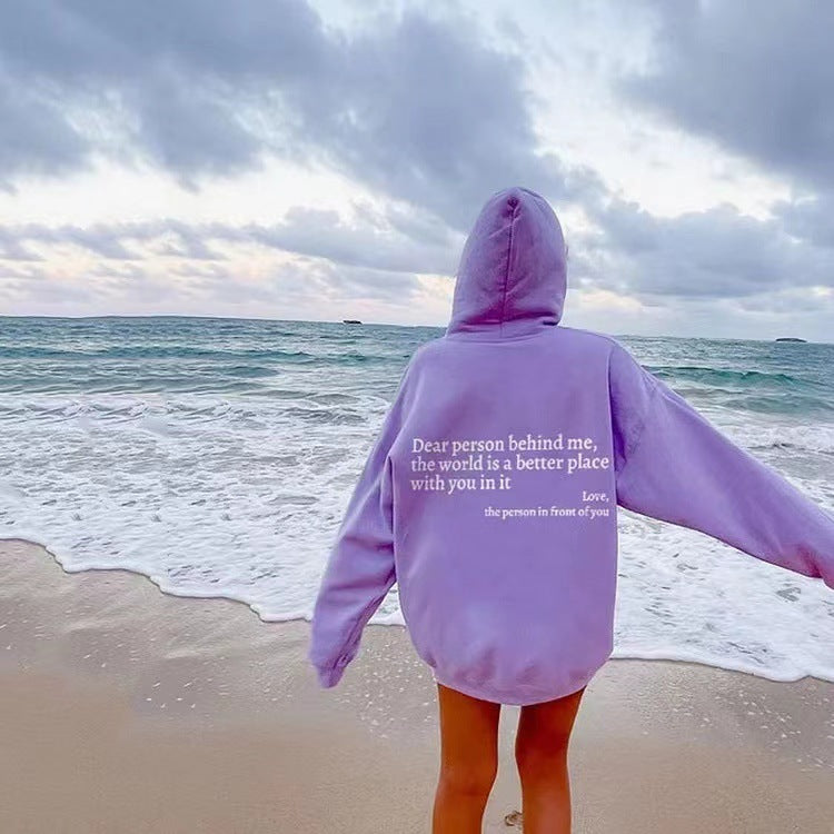 Printed Kangaroo Pocket Drawstring Unisex Hoodies