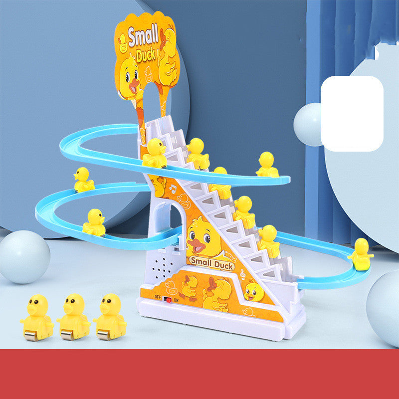 Little Duck Climbing Stairs Toy