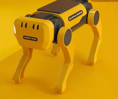 Solar Powered Dog Robot