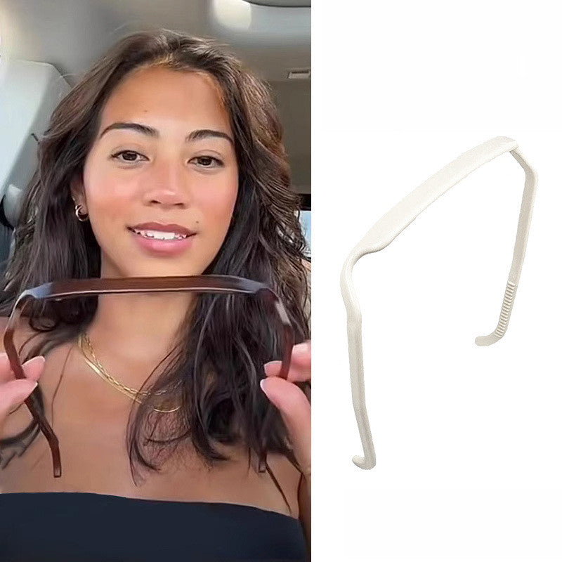 Sunglass Headband Thick/Curly/Straight Hair Headbands for Women's Hair Invisible Hair Hoop. The Perfect Fix (Multicolor)