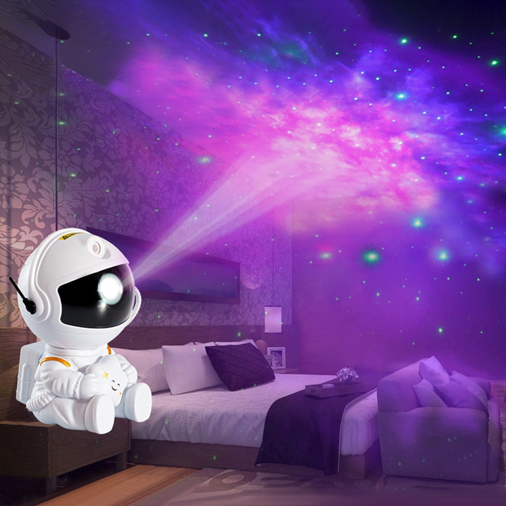 Astronaut Night Light LED Projector