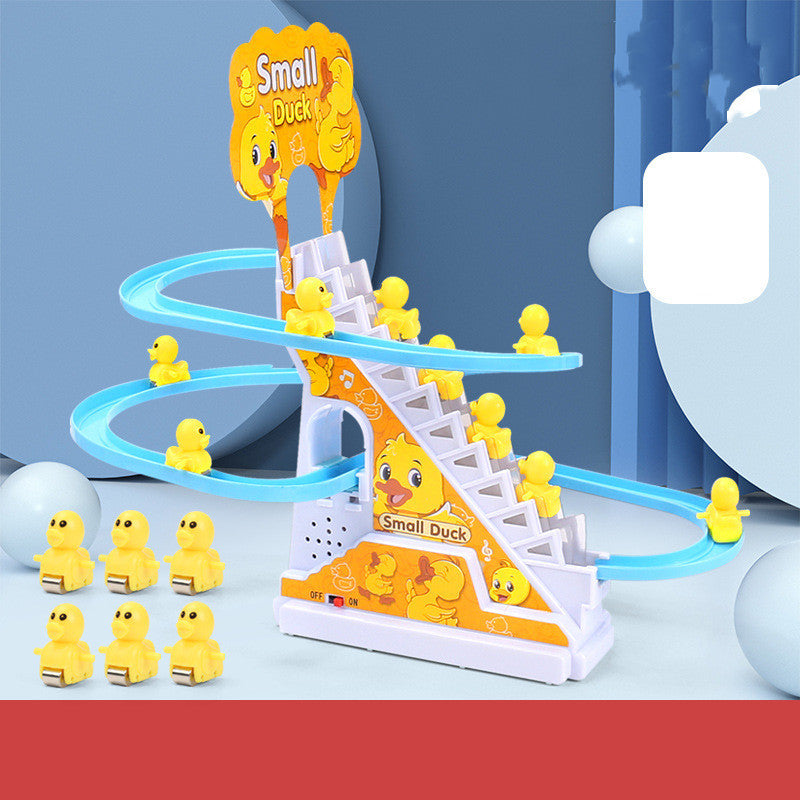 Little Duck Climbing Stairs Toy