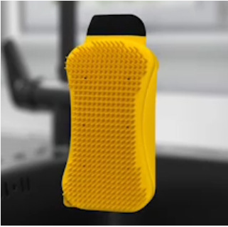 Long-lasting 3-in-1 silicone sponge