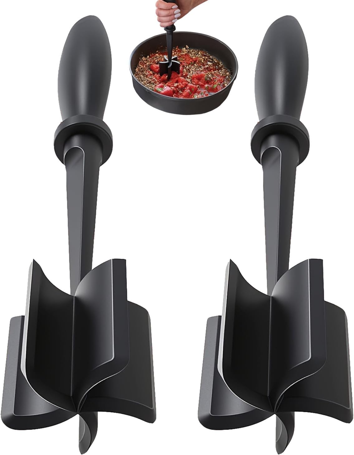 Ultimate Ground Beef Chopper and Smasher Tool - Perfect for Hamburger Making!