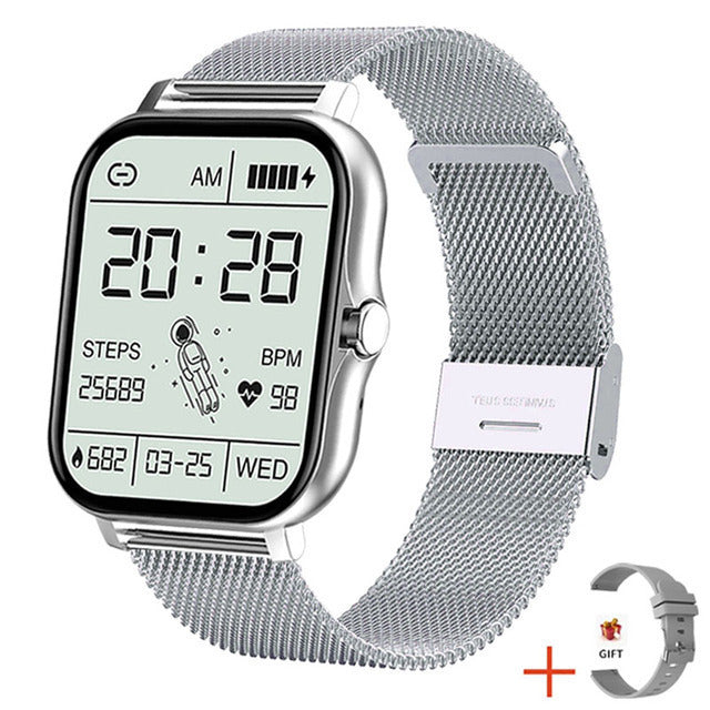 Bluetooth Smart Watch Woman Men Heart Rate for Iphone Android