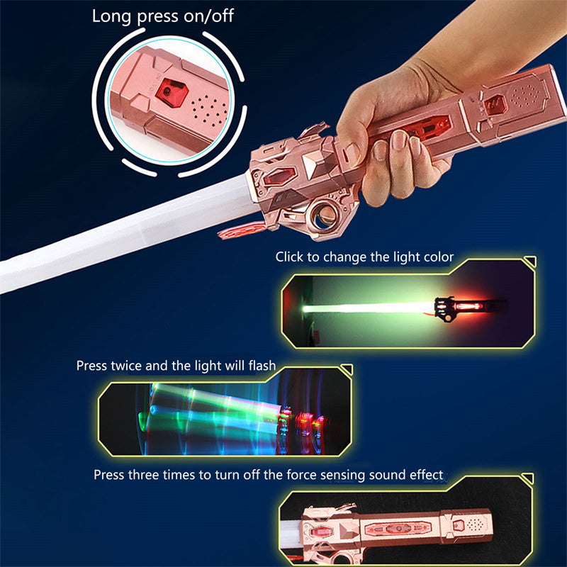Laser Sword Retractable Flash Toy