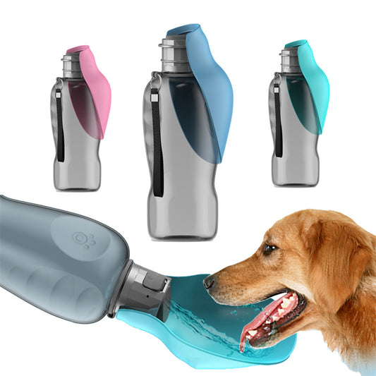 800ml Portable Dogs Water Bottle High Capacity Leakproof