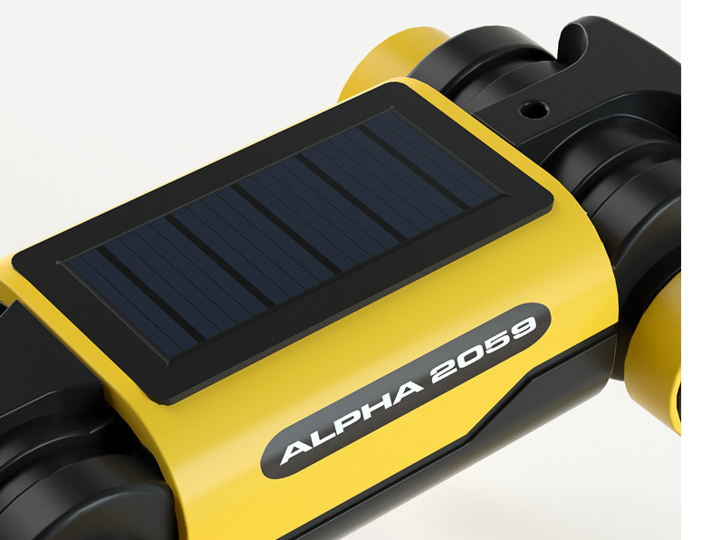 Solar Powered Dog Robot