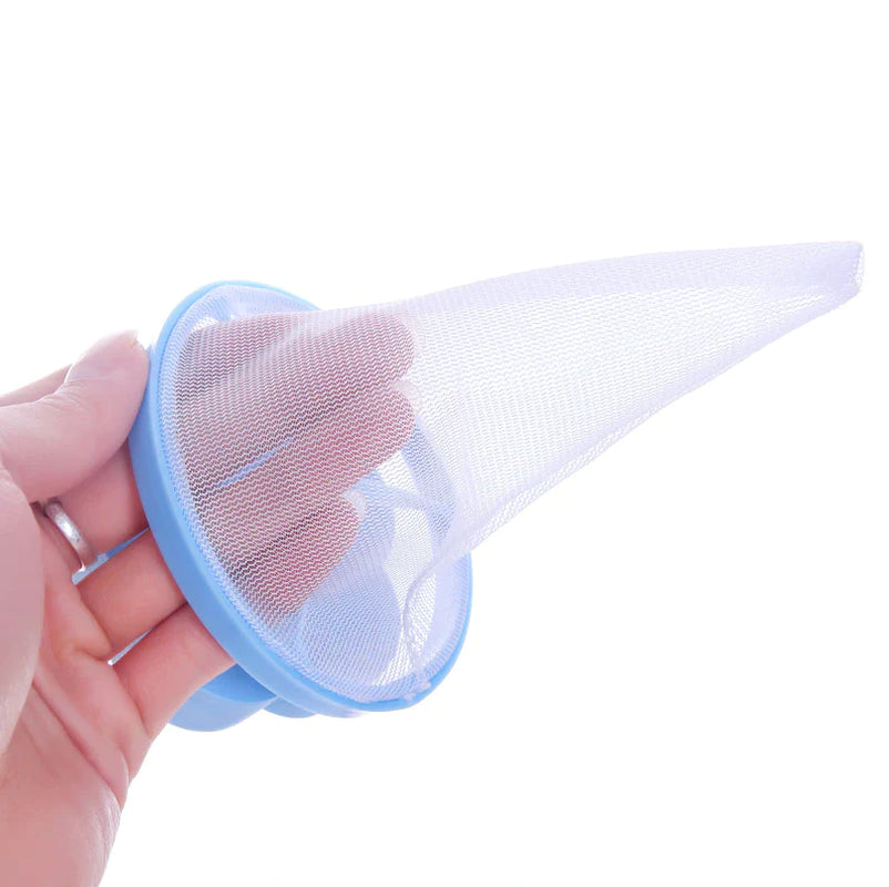 2 Pcs Floating Pet Fur Catcher Laundry Lint Pet Hair Remover for Washing Machine