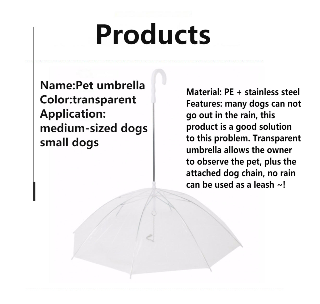 Pet Umbrella Leash - SuperMEADE | AMAZING gifts and products!!